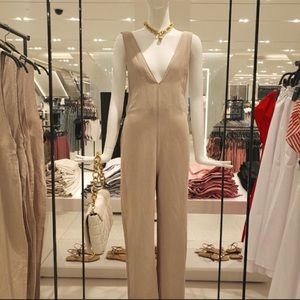 Zara Linen JumpSuit size XS